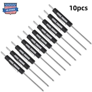 10X Black Flat Pocket Screwdriver w/Phillips Top & Pocket Clip US STOCK - Picture 1 of 14