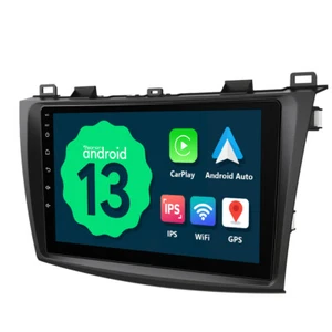 Eonon 9" M3BLX7 Android 14 Car Head Unit GPS Stereo Radio For Mazda 3 2012 2013 - Picture 1 of 20