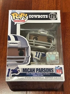 Micah Parson Funko Pop NFL Dallas Cowboys Vinyl Figure #171 - Picture 1 of 8