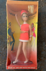 Vintage 1970 Topper DAWN Doll - Dancing Jessica Boxed Without Banner