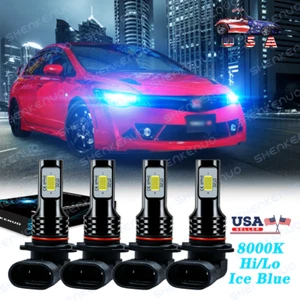 For Honda Civic 2006-2012 2013 2014 2015 LED Headlight Hi-Low Beam 8000K Bulbs - Bild 1 von 11