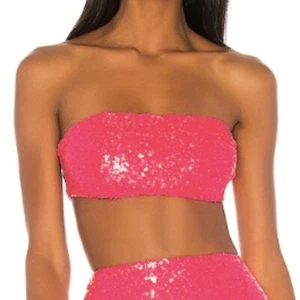 Top superdown Stacy Bandeau talla pequeña NUEVO lentejuelas sin tirantes - Imagen 1 de 11
