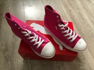 Puma Damen Sneaker Hi Top Streetballer Neu Original Größe UK 5 Pink - Bild 1 von 3