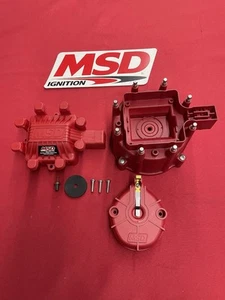 MSD 84023R HEI Extreme Cap and Rotor Kit includes PN 84111, 84101, 84022 - Picture 1 of 1