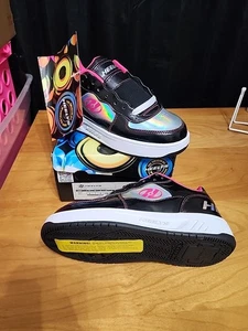 Heelys Rezerve Low – schwarz/pink/multi Jugendliche 6, Damen 7 neu im Karton - Bild 1 von 13