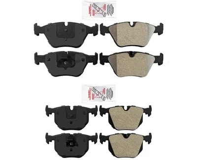 Fits 2001-2006 BMW 330XI Front & Rear Metallic Brake Pads - Image 1 of 4