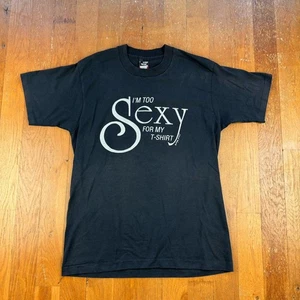 Camiseta de Comedia Vintage Estrellas de Pantalla Sexy Island Warp Puntada Única Talla Grande - Imagen 1 de 5