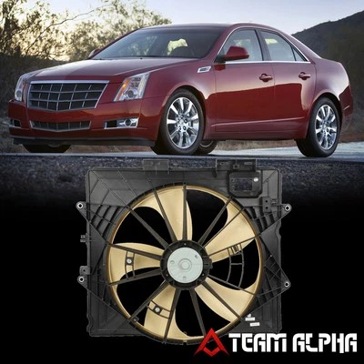 Fits 2004-2008 Cadillac Cts/Srx Radiator Cooling Fan OE Style Assembly GM3115223 - Изображение 1 из 4