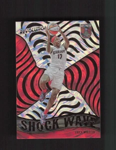 2022 Panini Revolution WNBA #10 Erica Wheeler Shock Wave Fractal - Picture 1 of 2