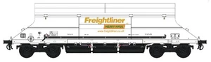 7F-026-004 Dapol O HIA Freightliner White Heavy Haul Limestone Hopper 369044 - Picture 1 of 1