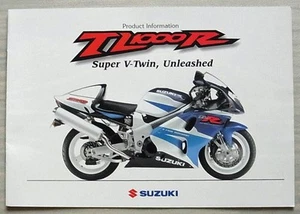 SUZUKI TL1000R MOTORCYCLE Product Info Sales Brochure Dec 1997 #MB8TL1000R-BROCH - Picture 1 of 4