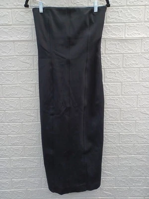 NUEVO Vestido The Row Negro Melonia Midi Talla Pequeña Foto 1 de 4