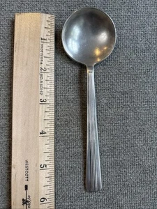 Vintage NYC International Silver Co. Soup Spoon 5.75” - Picture 1 of 8