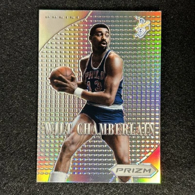 Panini Prizm Jugador Más Valioso #23 2012-13 Wilt Chamberlain Silver Prizms Foto 1 de 2