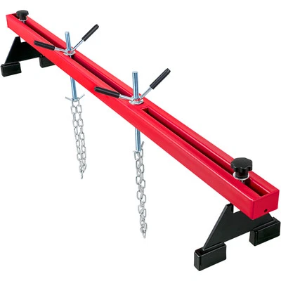 1100lbs Engine Support Bar Motor Transverse Lifter Dual Hook Cross Hoist Holder Foto 1 de 4
