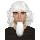Rasta Imposta Mens Uncle Sam Wig Halloween Costume Accessory