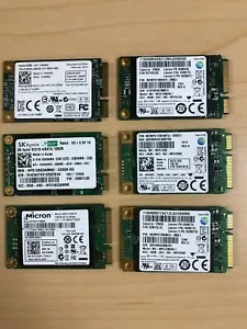 Lot of 10:128GB SSD MSATA, mixed major brands - Picture 1 of 1