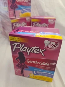 Playtex Gentle Glide 360* Tampons, 36 ct 12/24 Unscented - Picture 1 of 4
