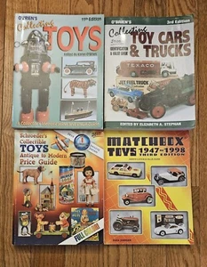 4 Books Collectible Toys: O'Brian 3rt & 11th Edition, 47'-98' Matchbox, Schoeder - Picture 1 of 24