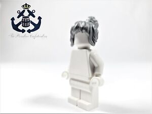 LEGO Flat Silver Hair Female Wavy Ponytail 25405 For NINJAGO Minifigure Pixal
