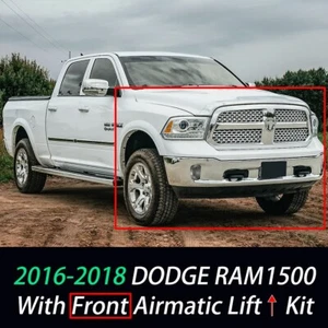 For 2016-18 Dodge Ram 1500 DS Air Ride Suspension Front Lift Links Kit Levelling - Picture 1 of 7
