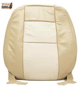 2006 07 2008 Ford Explorer Eddie Bauer Top Lean Back Leather Seat Cover Tan LH - Bild 1 von 3