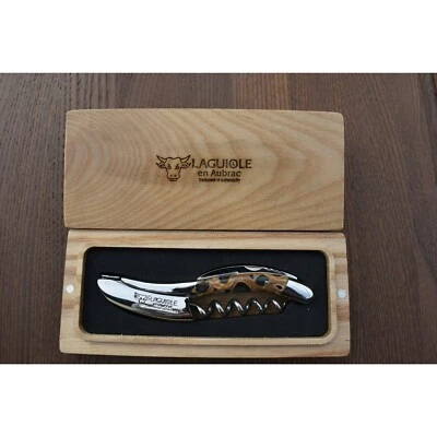 Laguiole En Aubrac侍酒师开瓶器带深灰色仙人掌手柄 — 第 1/4 张图片