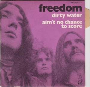 FREEDOM DIRTY WATER / AIN'T NO CHANCE TO SCORE FRENCH 45 PS 7" - Imagen 1 de 1