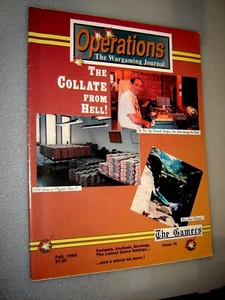 OPERATIONS THE WARGAMING JOURNAL - THE GAMERS - ISSUE #18... - Picture 1 of 1