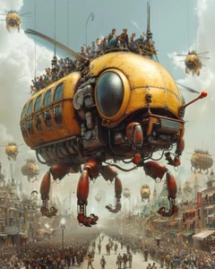 Whimsical Worlds: Bizarre and Eccentric 8x10 Art Prints to Amaze  68430965 - Picture 1 of 1