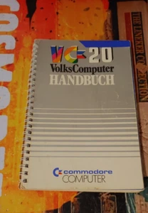 VC 20 Volkscomputer Handbuch Commodore VC 20 (1981 Deutsch) (part cover missing) - Picture 1 of 1