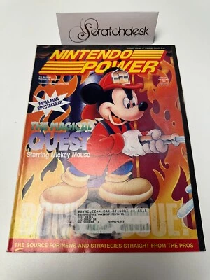 NINTENDO POWER Magazine #44 - MICKEY MAGICAL QUEST + ERROR Star Fox Model READ - Image 1 of 4
