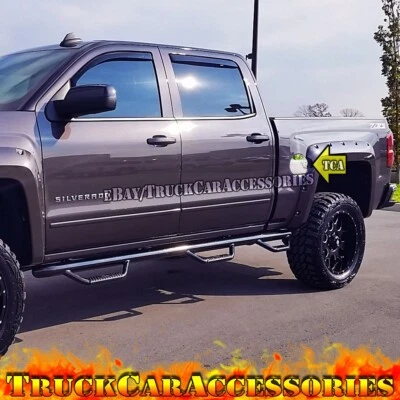 Хромированная ГЛАДКАЯ крышка газовой двери для CHEVY Silverado 2500/3500HD 15-2016 - Изображение 1 из 4