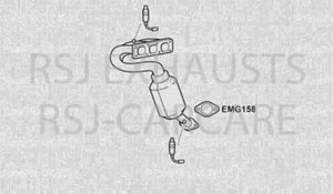 ECBM1107TA Catalytic Converter (R103) MANIFOLD CAT (CYL 4-6) - Picture 1 of 1