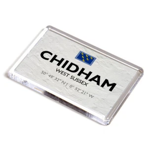 FRIDGE MAGNET - Chidham, West Sussex - Lat/Long SU7903 - Picture 1 of 1
