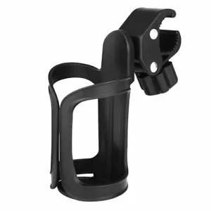Beverage Cup Holder Universal For Wheelchair Walker Rollator Bike Stroller Black - Picture 1 of 7