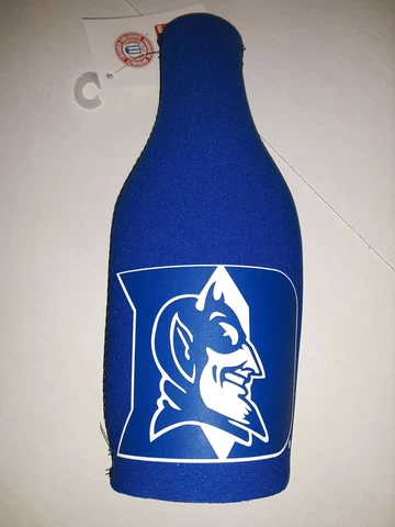 Duke Blue Devils Zip - Up Bottle Koozie Cover