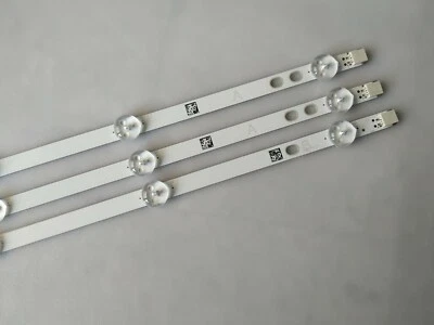 KIT 3 BARRE LED STRIP PER TELEFUNKEN 40" LB40017 17DLB40VXR1 VES400UNDS-2D-N11