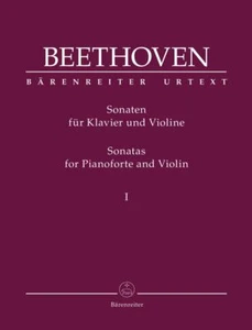 Sonatas for Pianoforte and Violin Volume I Violin Music Beethoven Baerenreiter G - Picture 1 of 2