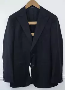 Blazer de hombre Suitsupply Havana Peak Jetted pura lana S110 talla 25 EU50S UK/US40S - Imagen 1 de 8