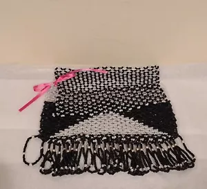 Beaded - Beautiful - Unique Small Like Purse NO STRAP READ DETAILS - Picture 1 of 9