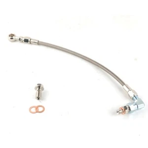 Oil Feed Line Fit SUBARU EJ20 25 / IHI VF30 35 37 38 39 41 48 & TF035 TD04 TD05 - Picture 1 of 10
