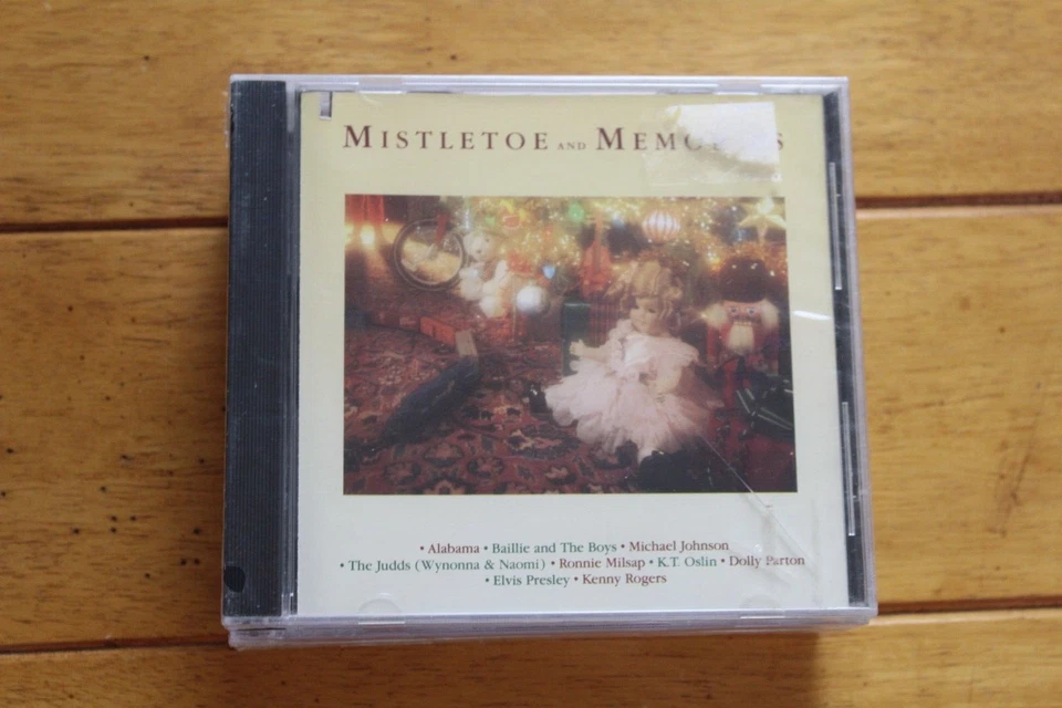 VARIOUS "MISTLETOE AND MEMORIES" AUDIO CD [NEW] CASE CRACK XMAS CHRISTMAS [41] Foto 1 de 4