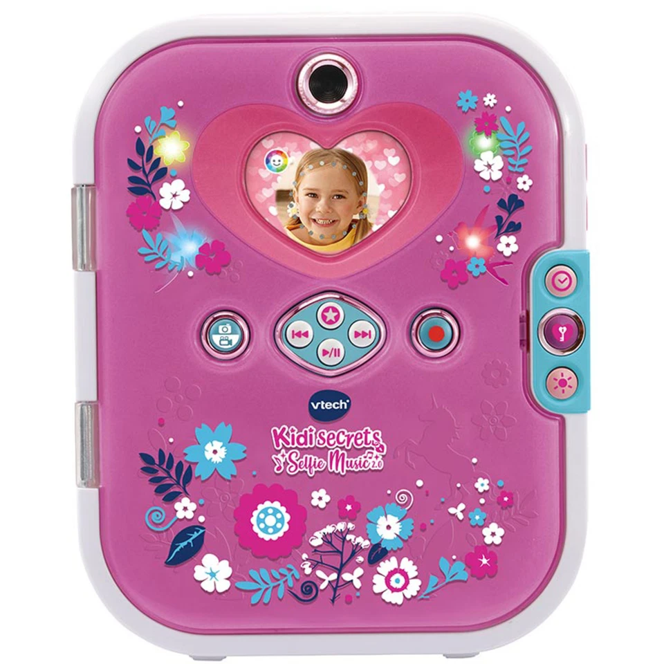 VTech Kidisecrets Selfie Music 2.0 Lernspielzeug - Rosa