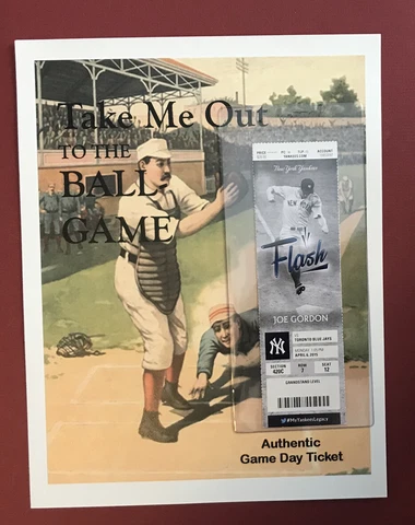 2015 New York Yankees Vs Toronto Blue Jays Opening Day Ticket Stub 4/6/15 Cover