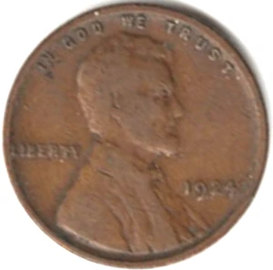 CENTAVO LINCOLN 1924 EN BUEN ESTADO ~ VER EL ESCANEO stk c 31 - Imagen 1 de 5