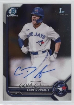 2022 Bowman Draft Chrome Draft Pick Auto Cade Doughty #CDA-CDY Auto - Image 1 of 2