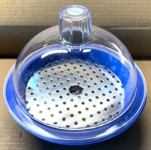 Nalgene 150 mm autoklavierbarer Polypropylen-Kunststoff-Exsikkator, komplett 5315-150 - Bild 1 von 3