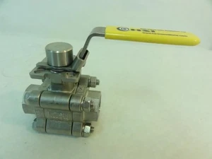 210293 New-No Box; HSI SPH34SSBVKNSW Kurnut Ball Valve; 3-Piece; SS; 3/4" Socket - Picture 1 of 5