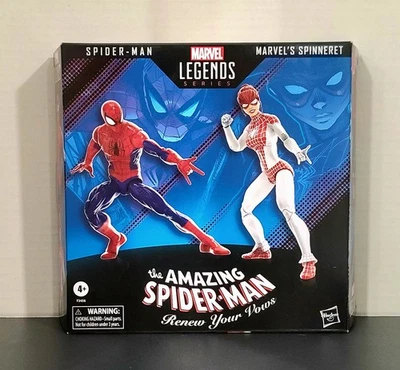 Marvel Legends Renew Your Vows pacote com 2 Homem-Aranha e Spinneret - Imagem 1 de 2